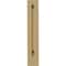 Ekena Millwork 3 1/8"W x 10"D x 18"H Extra Large Rockport Wood Corbel, Alder CORW03X10X18RKAL - alternate 3